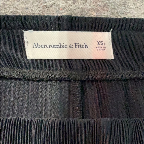 Abercrombie & Fitch Black Wide Leg Pants - Picture 5 of 6
